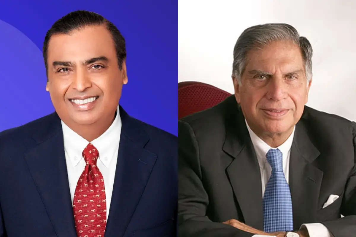 Mukesh Ambani And Ratan Tata