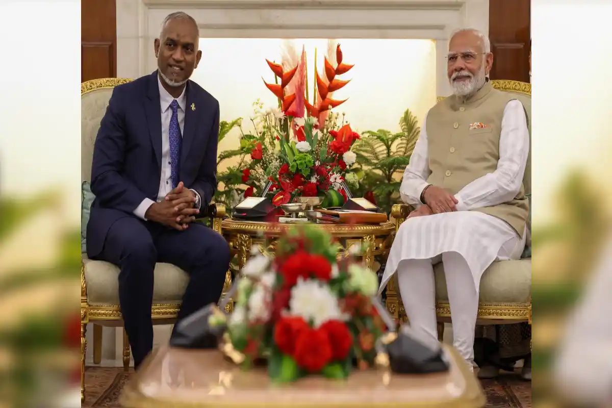 PM MODI AND MUIZZU