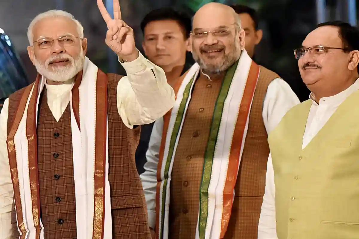 PM Modi Amit Shah and Nadda