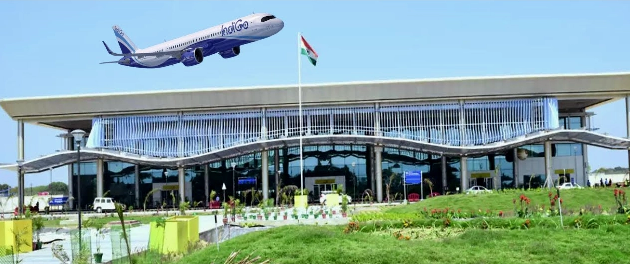 Prayagraj airport new look