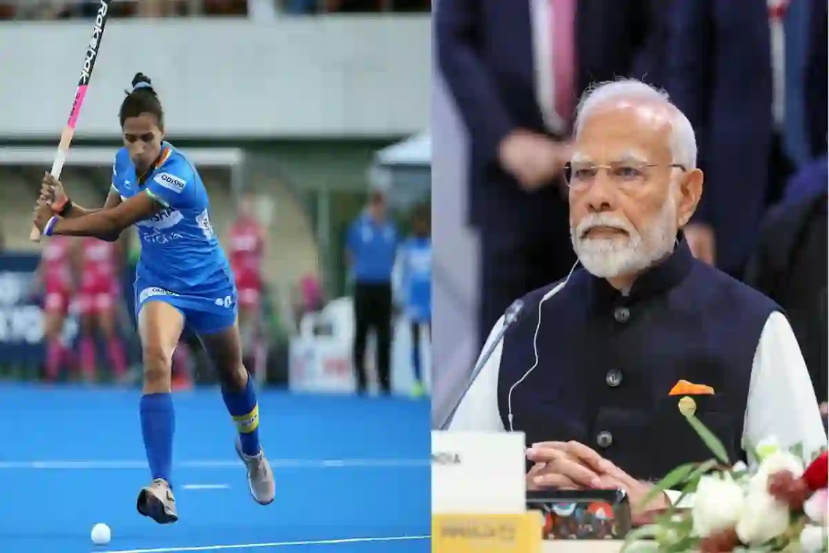 Rani Rampal And PM Modi