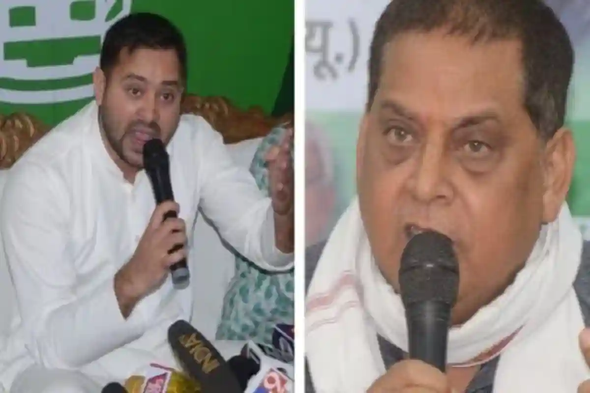 Tejashwi Yadav and Niraj Kumar