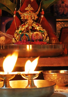 Laxmi Puja On Diwalie