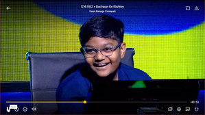 Bhavik Garg In KBC kaun-banega-crorepati-Show with -amitabh-bachchan 
