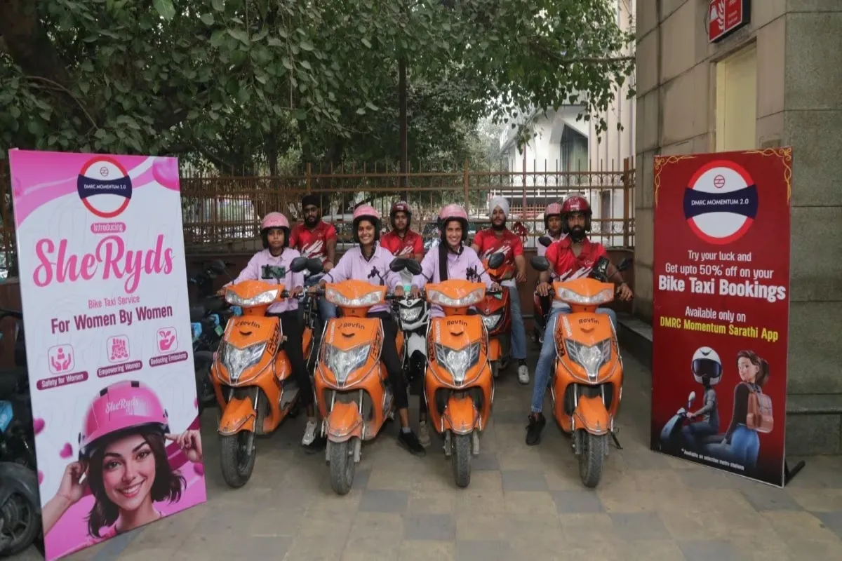 Delhi Metro Bike Taxi Service