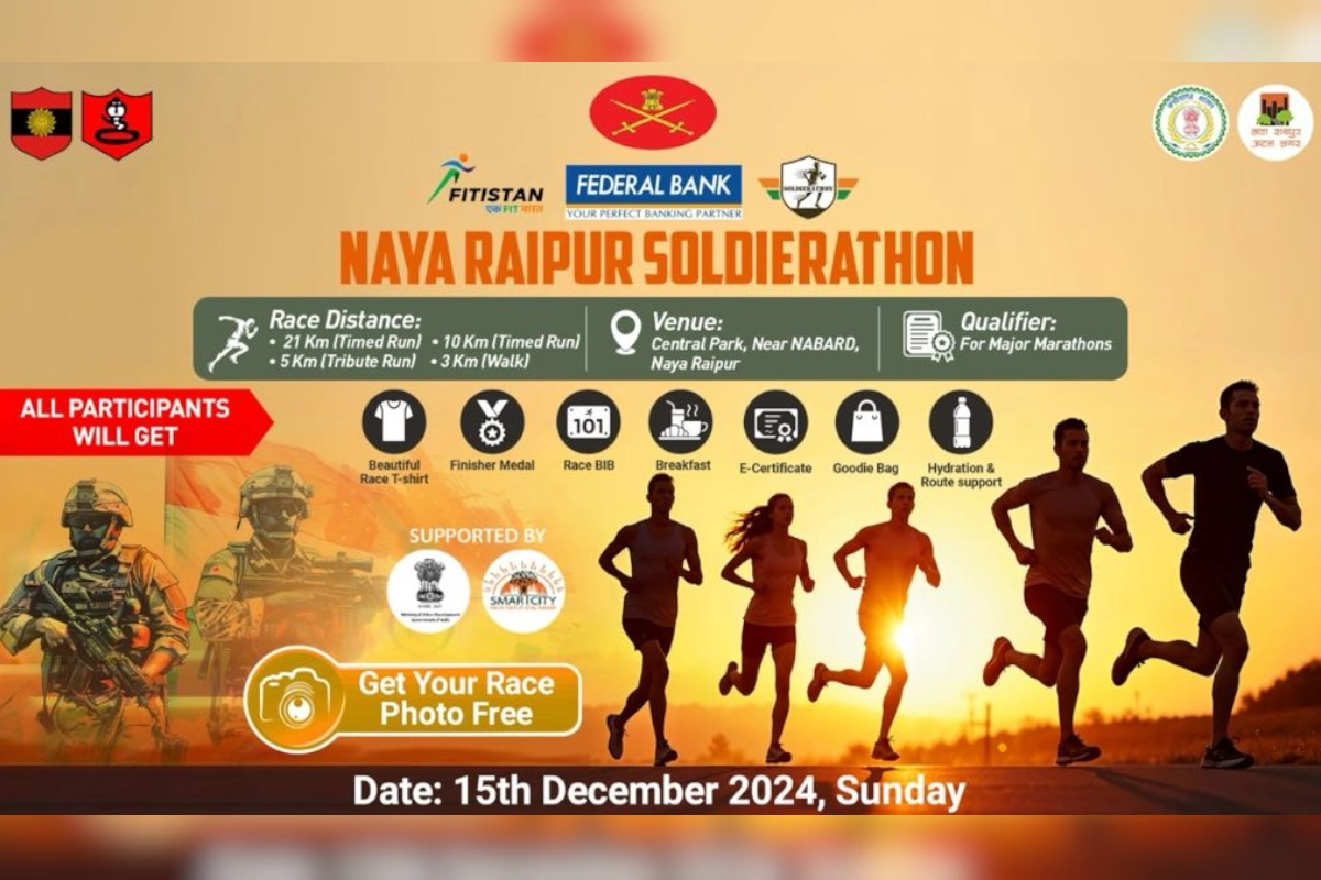 Federal Bank Naya Raipur Soldierathon