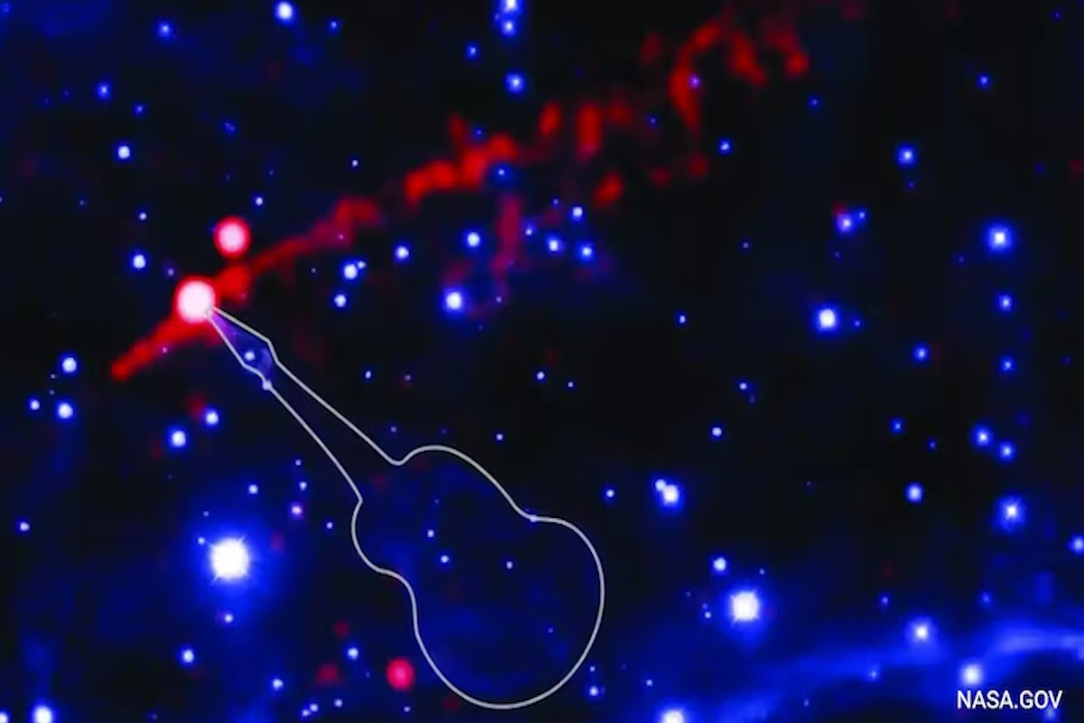 Guitar Nebula NASA