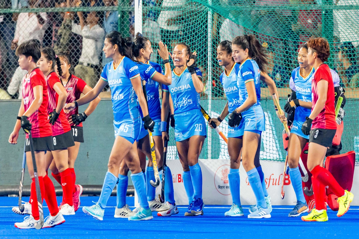 Indian Women's Hockey Team beats Thailand in Women's Asian Champions Trophy