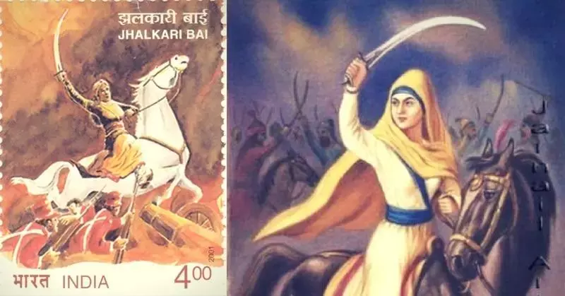 Jhalkaribai jhansi india 