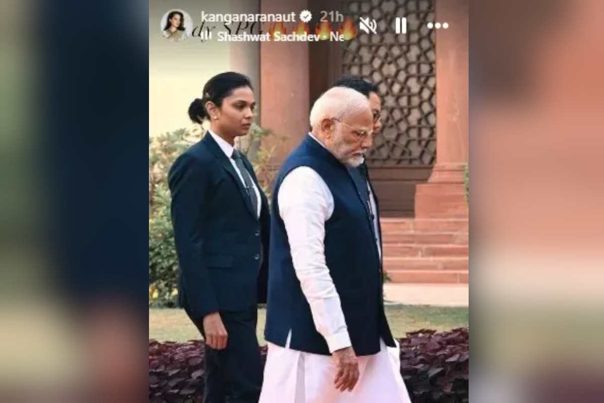 Kangna PM Modi Picture