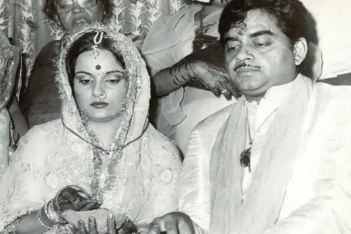 Shatrughan Sinha and Poonam Sinha