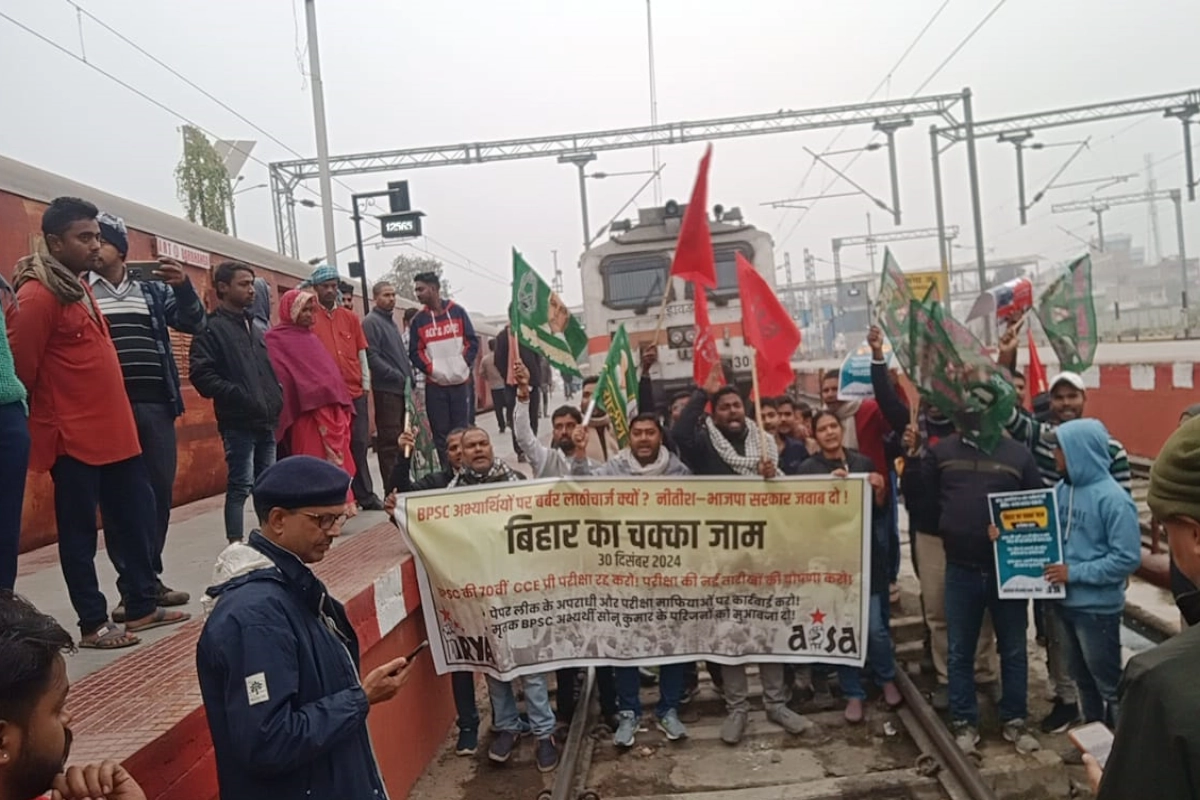 Bihar Student Protest