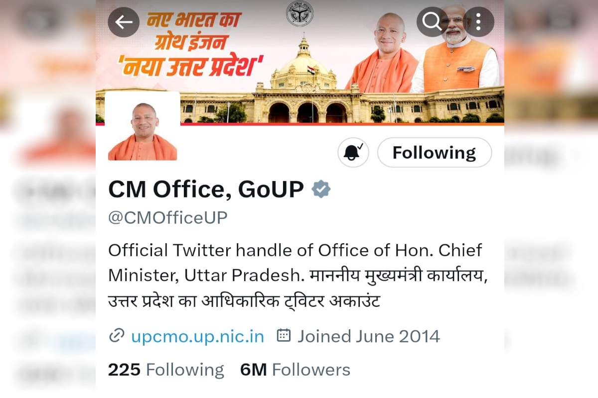 CM Yogi on Social Media