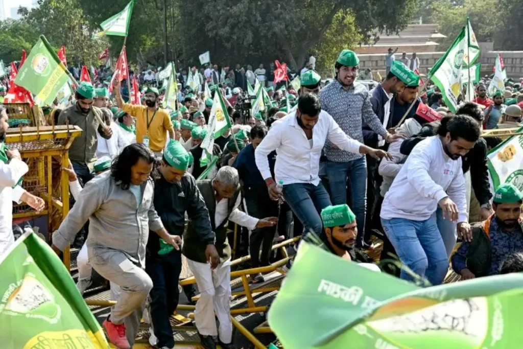 Greater Noida farmers protest