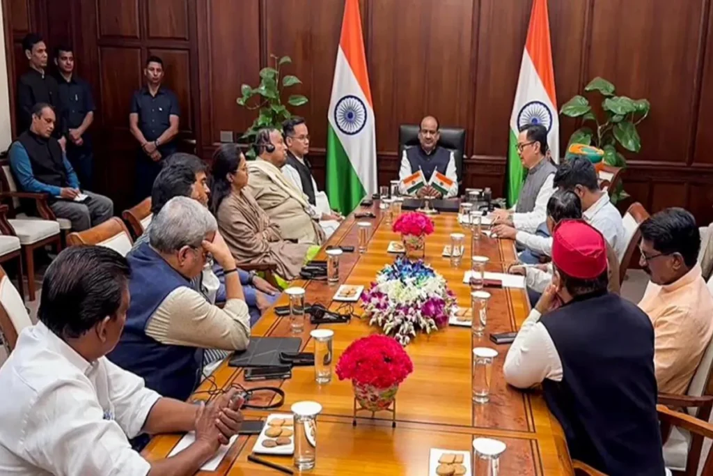 Om Birla Meeting