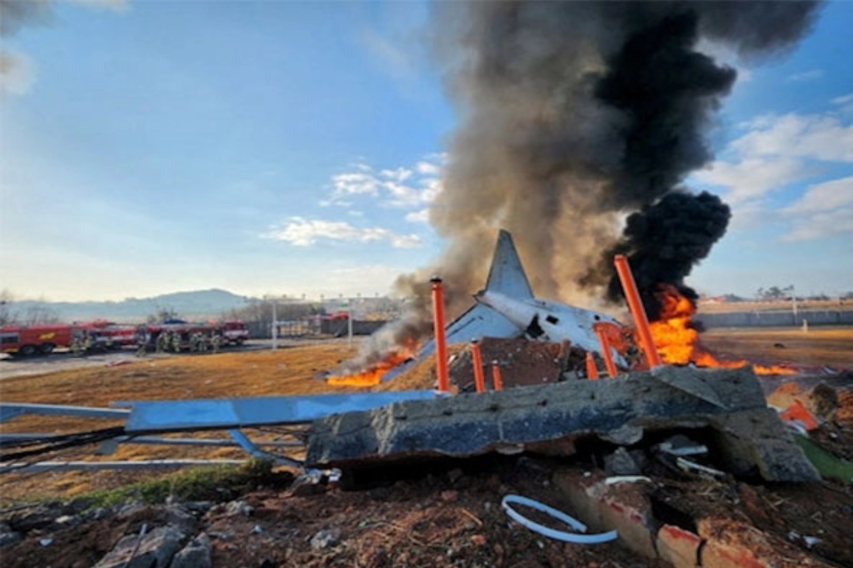 Plane crash at Muan Airport