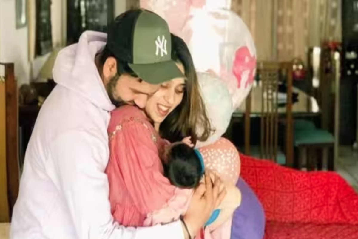 Rohit Sharma and Ritika Sajdeh baby