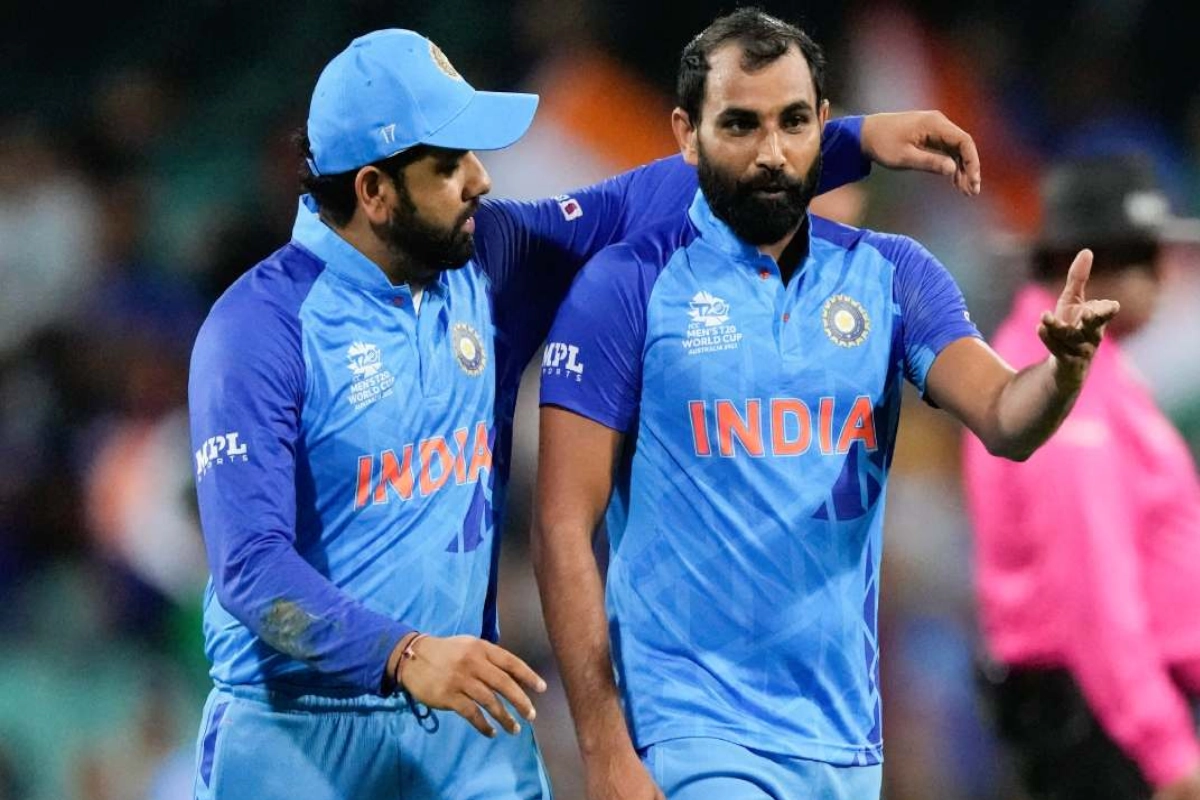 Shami and Rohit sharma