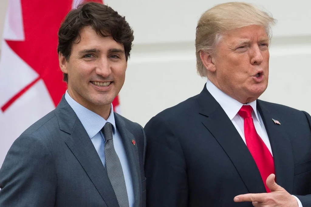 Trudeau and Trump