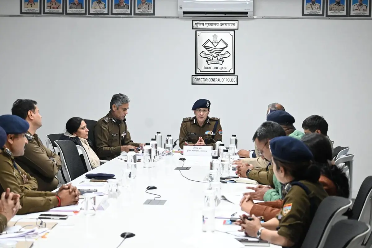 Director General of Police held review meeting regarding winter Chardham Yatra