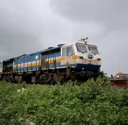 Boards on Railway Track