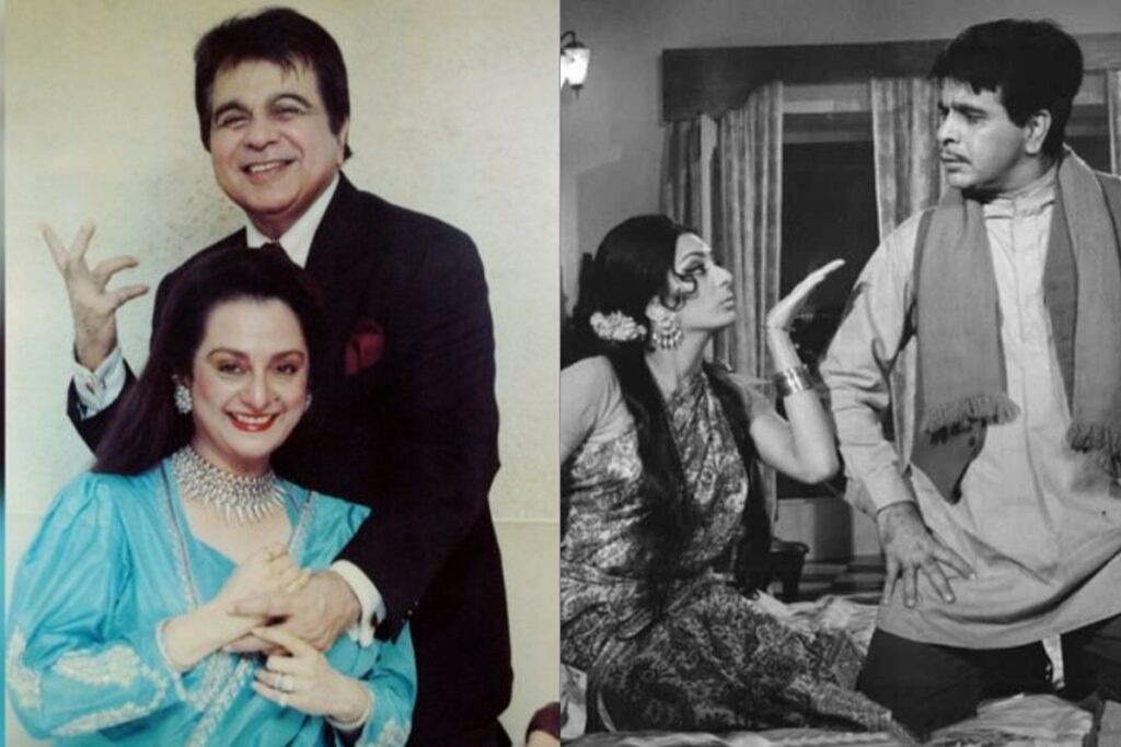 Dilip Kumar and Saira Banu