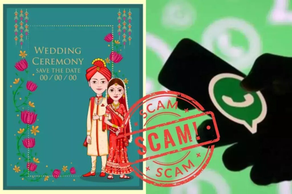 wedding card scam