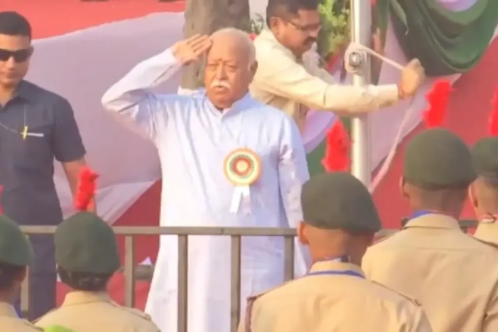 Rashtriya Swayamsevak Sangh chief Mohan Bhagwat