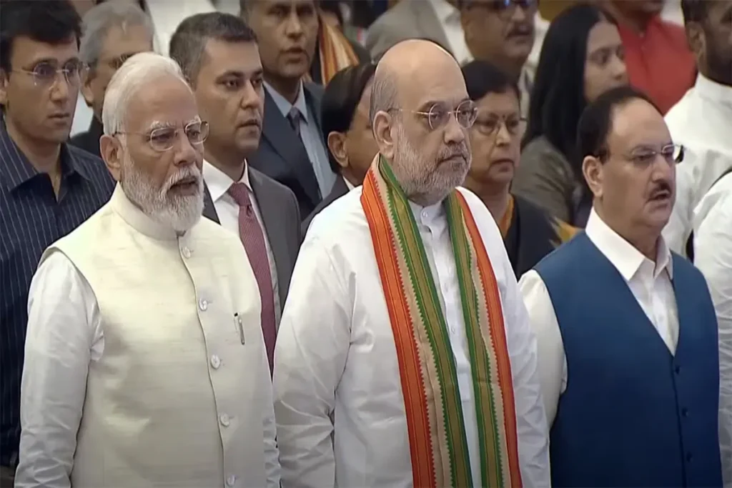 "पूज्य बापू को उनकी पुण्यतिथि पर श्रद्धांजलि. उनके आदर्श हमें एक विकसित भारत के निर्माण के लिए प्रेरित करते हैं.