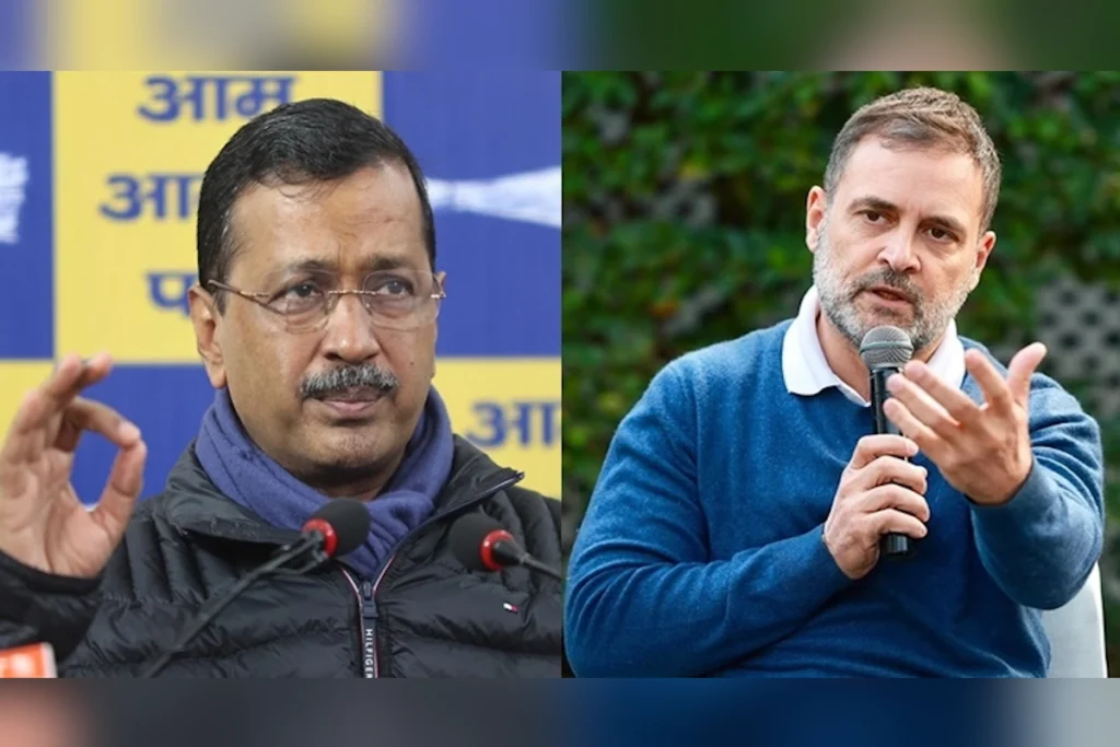 Arvind Kejriwal and Rahul Gandhi