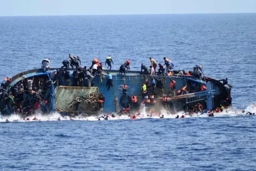 boat sinking