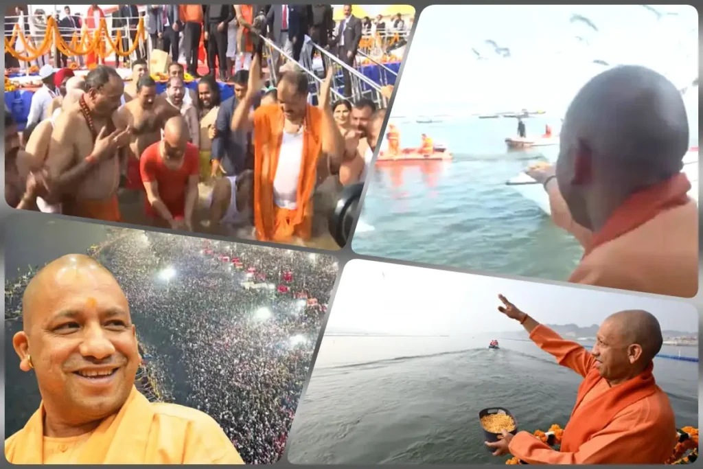 CM Yogi in Prayagraj Kumbh