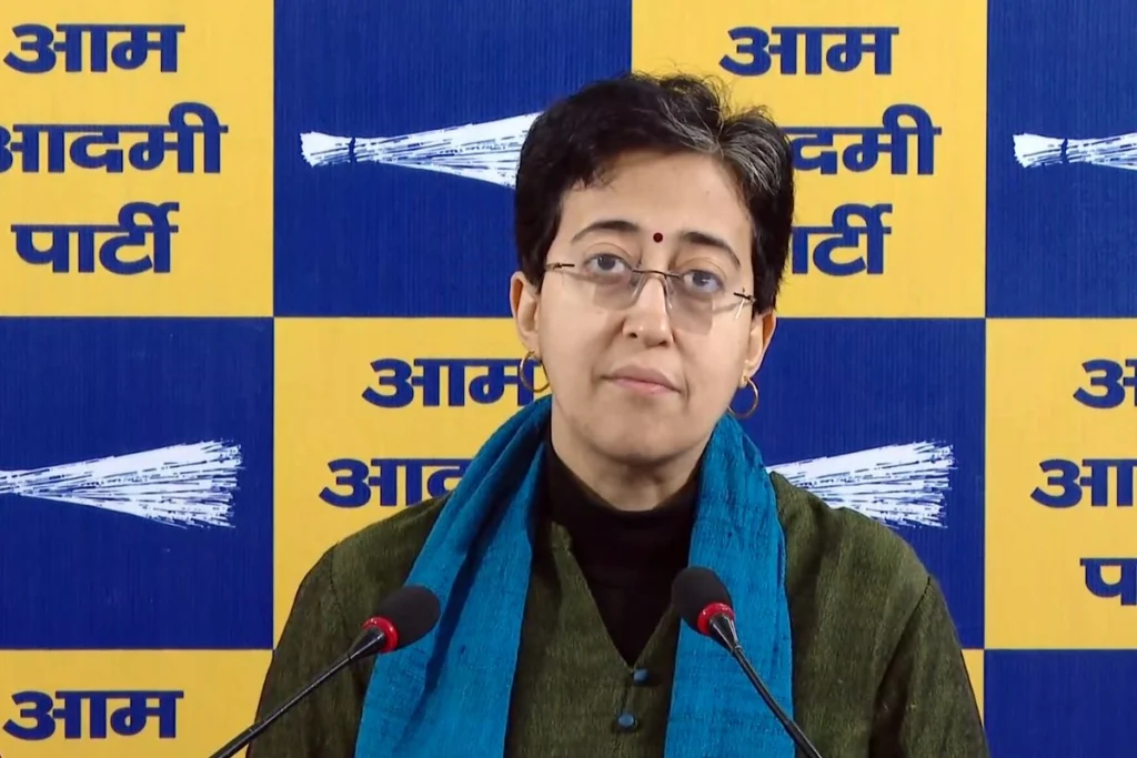 Delhi CM Atishi