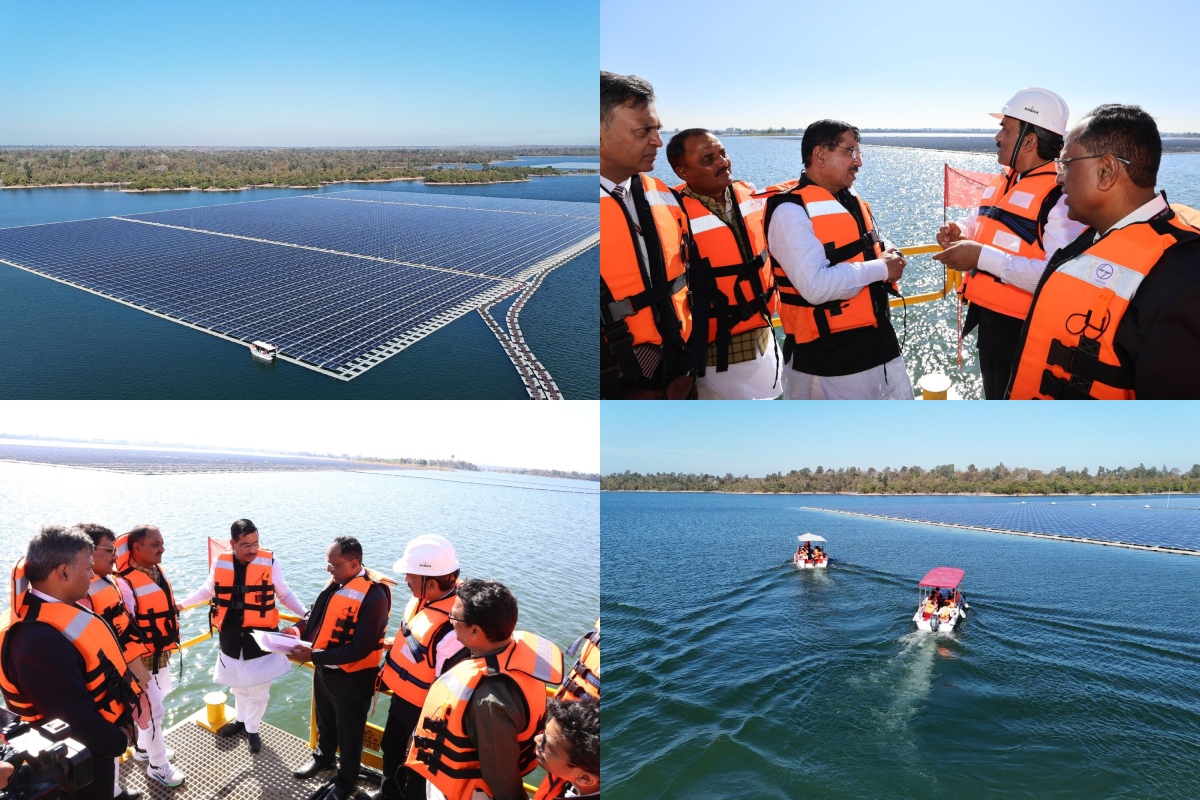 Floating Solar Plant