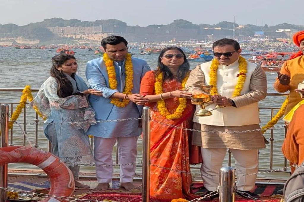 Gautam Adani in Maha Kumbh