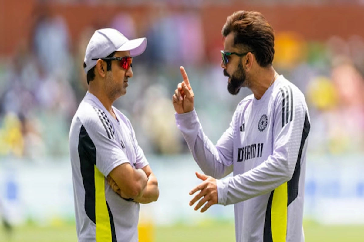 Gautam Gambhir and Virat Kohli