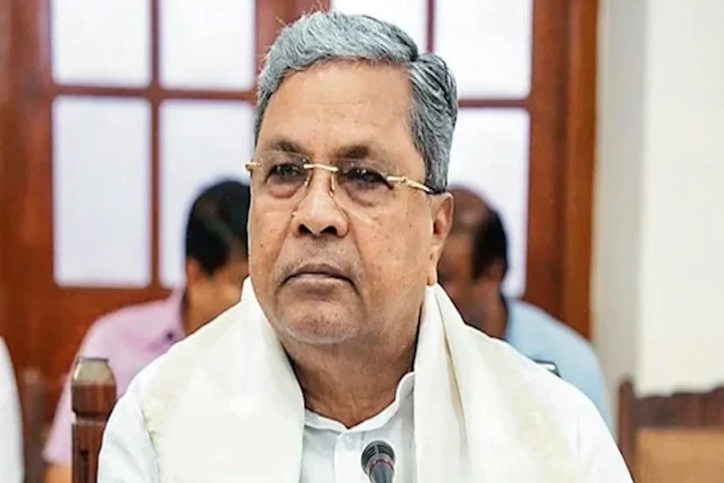 Karnataka CM Siddaramaiah