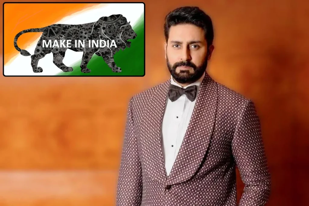 Abhishek Bachchan Enthusiastic About India's Startup Ecosystem and "Make in India" Initiative