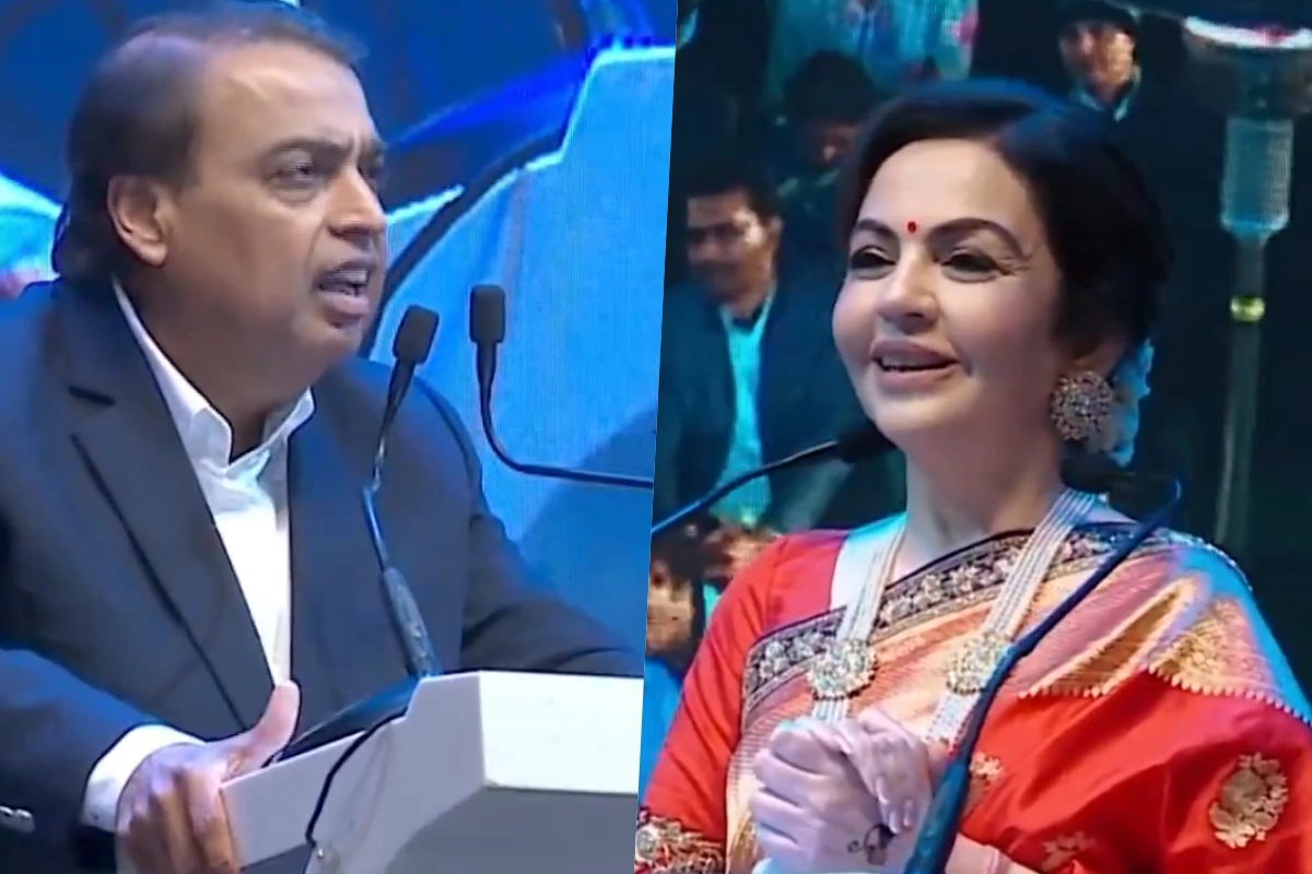 Mukesh Ambani and nita ambani