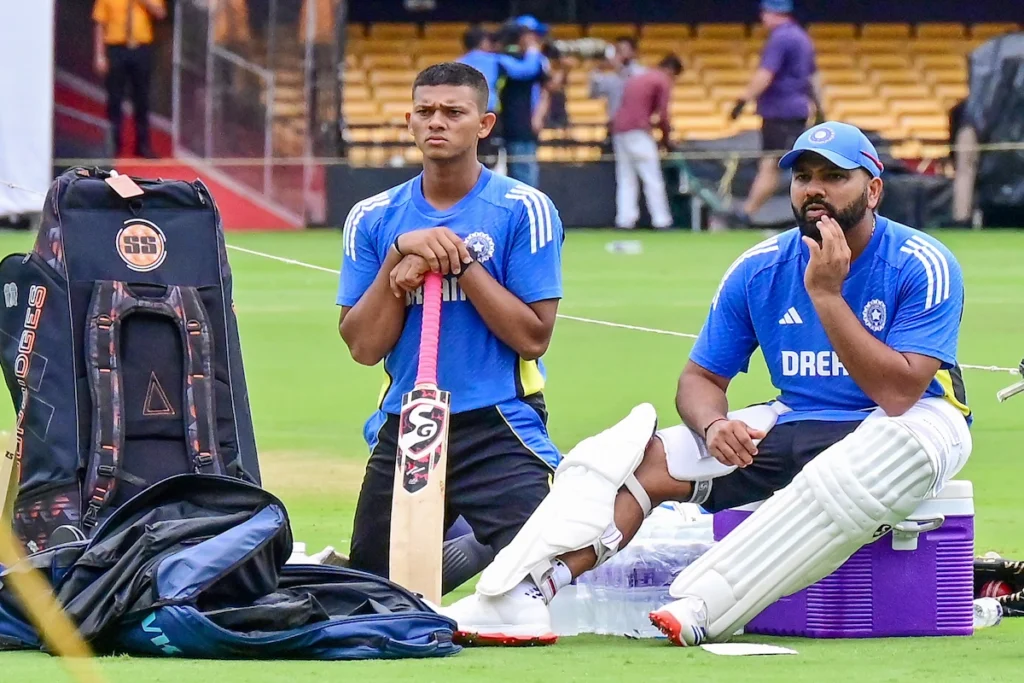 Rohit Sharma and Yashashwi Jaishwal