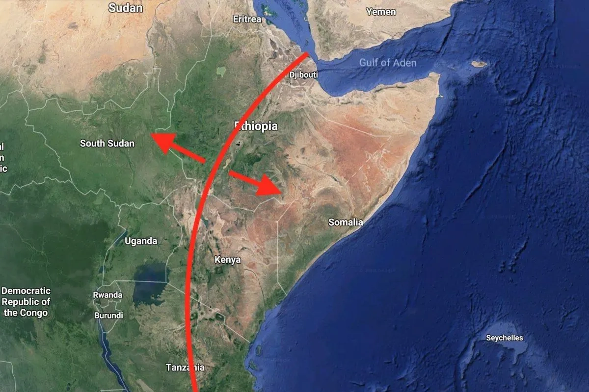 Somalia and African Plate drift