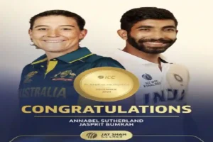 आईसीसी चेयरमैन Jay Shah ने Jasprit Bumrah और एना सदरलैंड को ‘क्रिकेटर ऑफ द मंथ’ चुने जाने पर दी बधाई