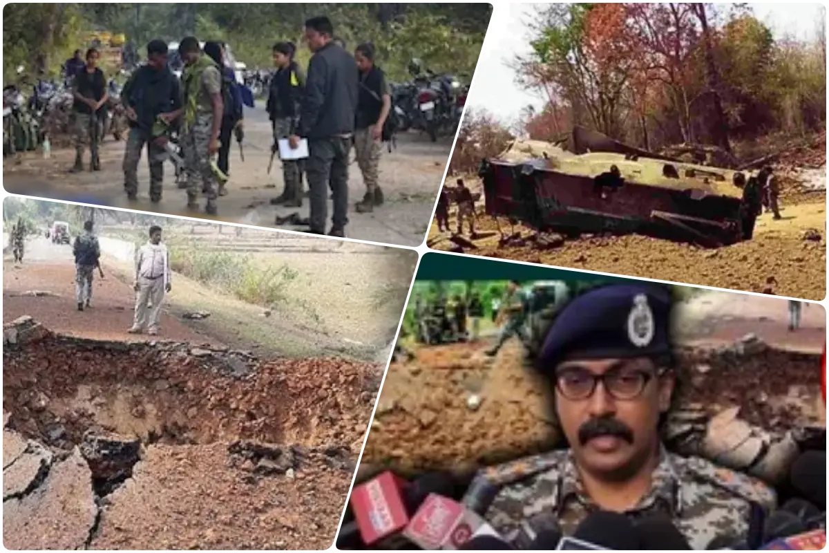 Bijapur Naxal Attack: IED ब्लास्ट से उड़े DRG जवानों की गाड़ी के परखच्चे, बिखरे शव..कैसे हुआ साल का सबसे बड़ा नक्सली हमला?