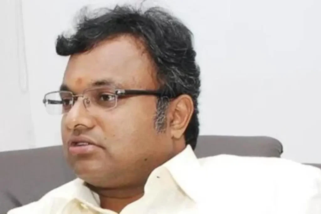 Congress MP Karti Chidambaram