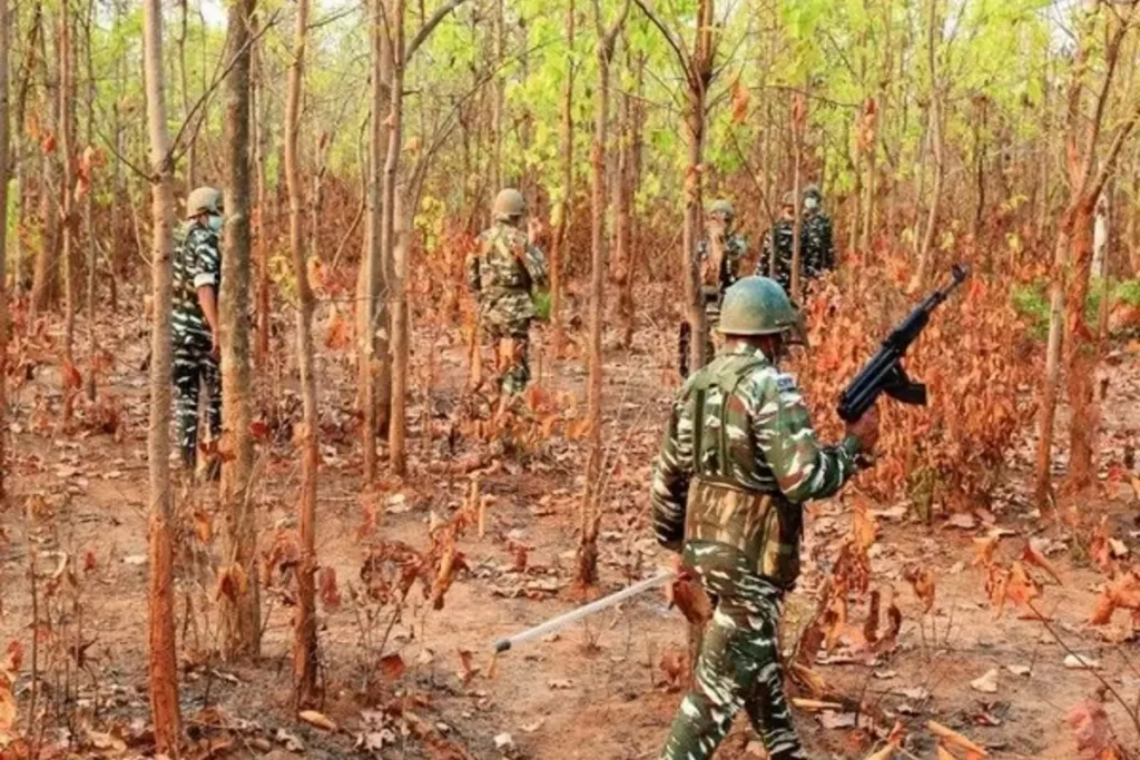 4 Naxalites in joint anti-Naxal operation in Abdujmarh
