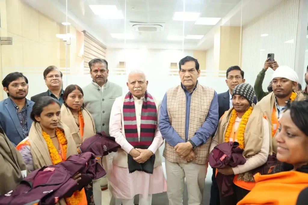 Union Minister Manohar Lal Khattar