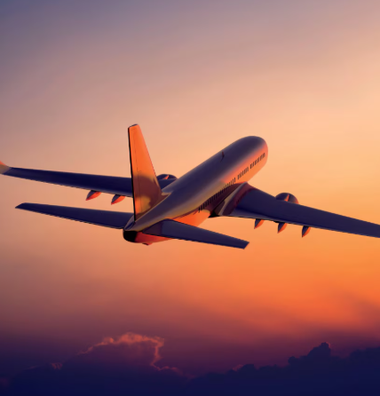 pilot in flight