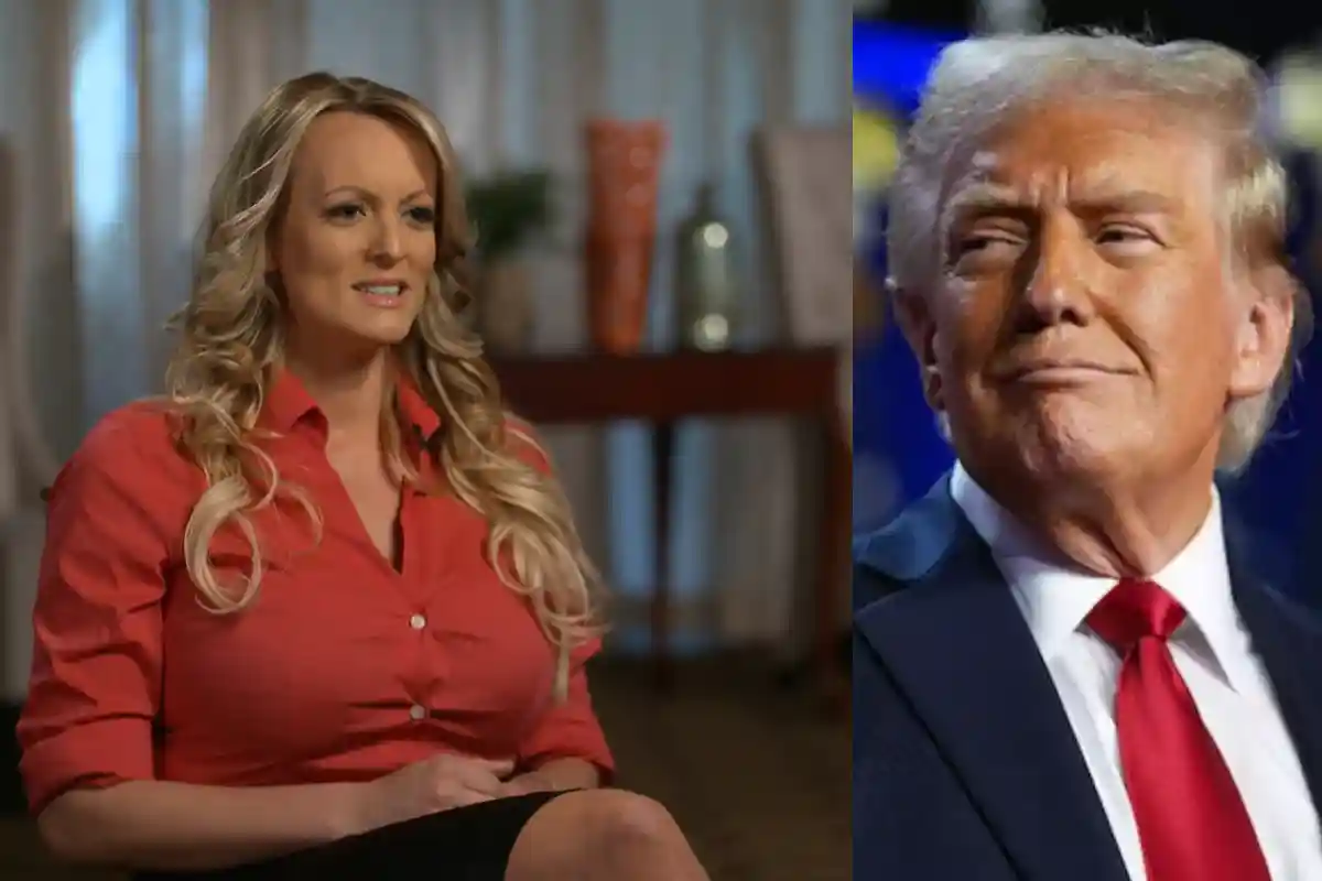 Stormy Daniels and Trump