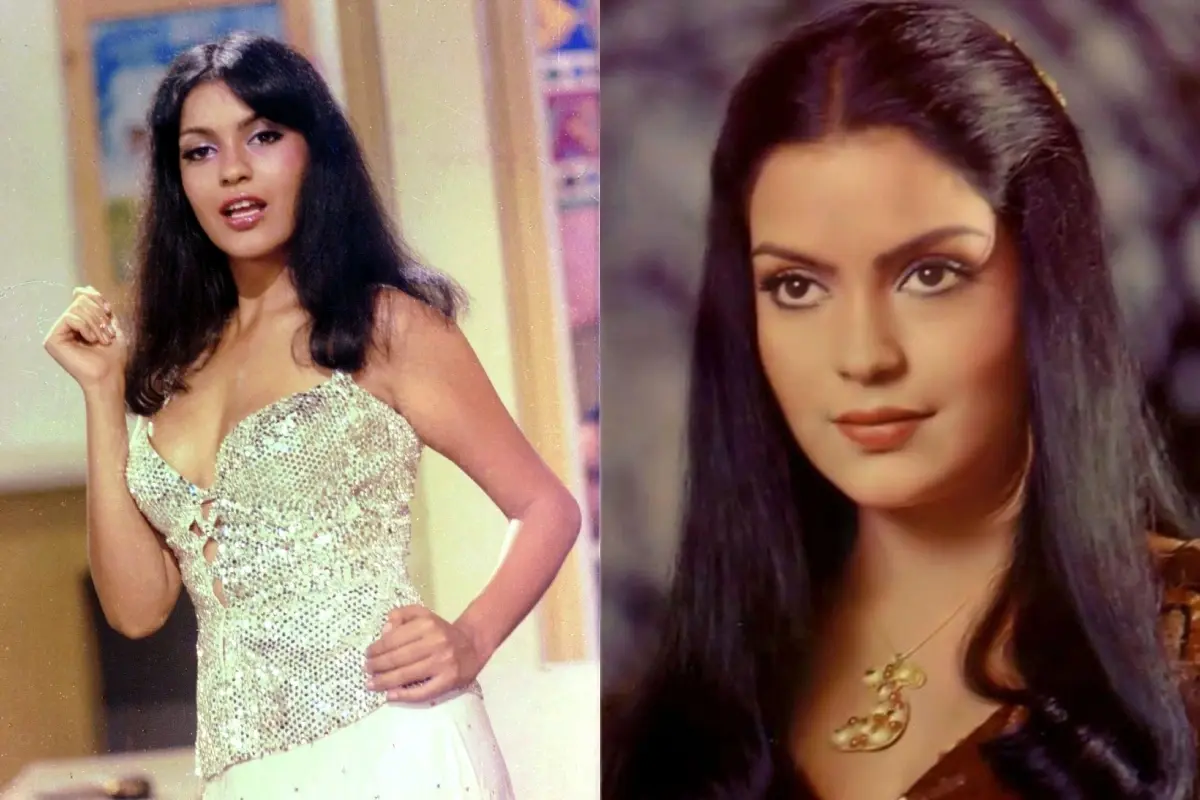 Zeenat Aman is a famous Bollywood actress