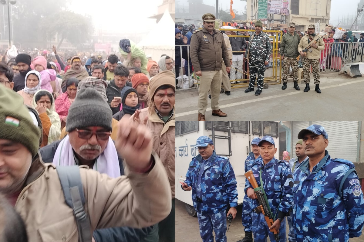 रामलला के दरबार में उमड़ा जन सैलाब, सरयू में श्रद्धालुओं ने लगाई डुबकी, सुरक्षा के हैं कड़े इंतजाम